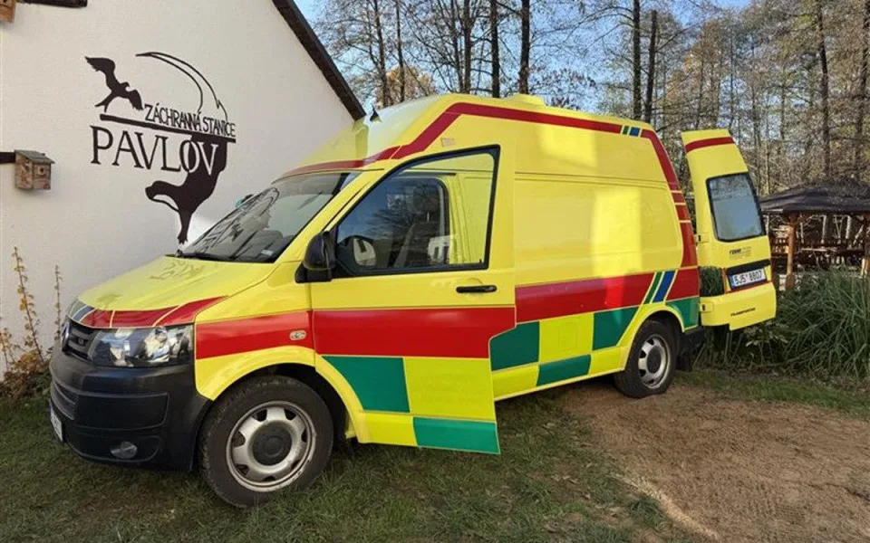 VIDEO: Druhý život vyřazené sanitky. Bude vozit zraněná zvířata z Pavlova. Foto: Se svolením Kraje Vysočina