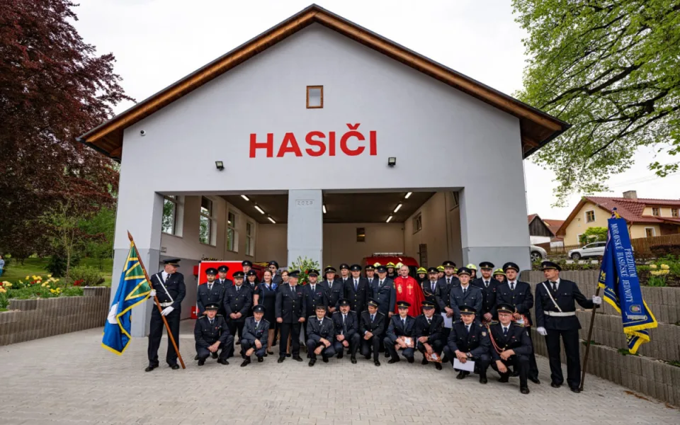 Nová zbrojnice v Nadějově byla jako Horácká aréna. Hasiči uspěli v celostátní anketě. Foto: Se svolením SDH Nadějov