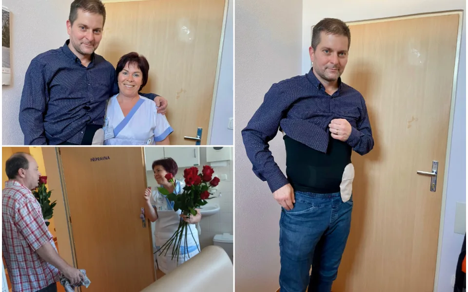 Život s vývodem píše různé příběhy. Velkou pomocí je sestra v novoměstské nemocnici