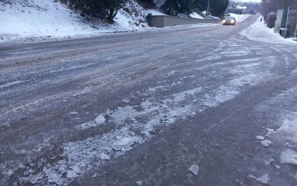 Foto z dnešního rána z Luk nad Jihlavou