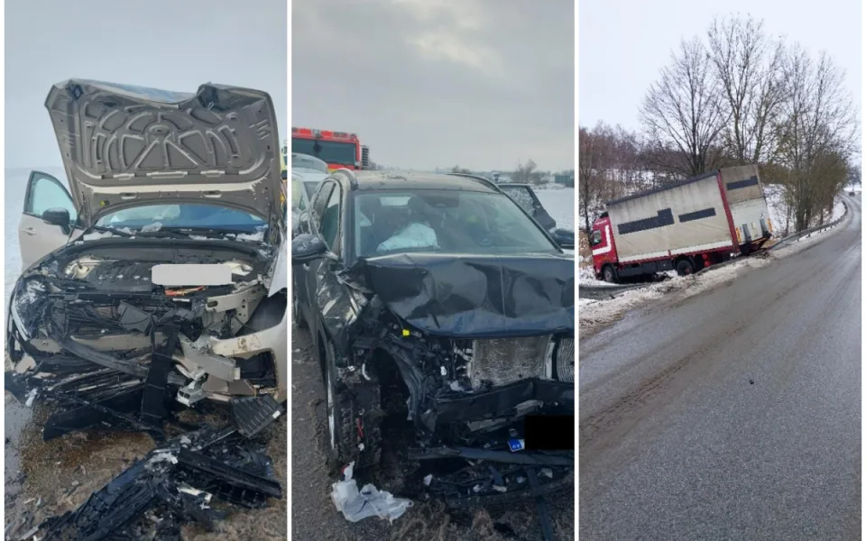 Ledovka na Vysočině dál komplikuje dopravu. Policie řešila další nehody