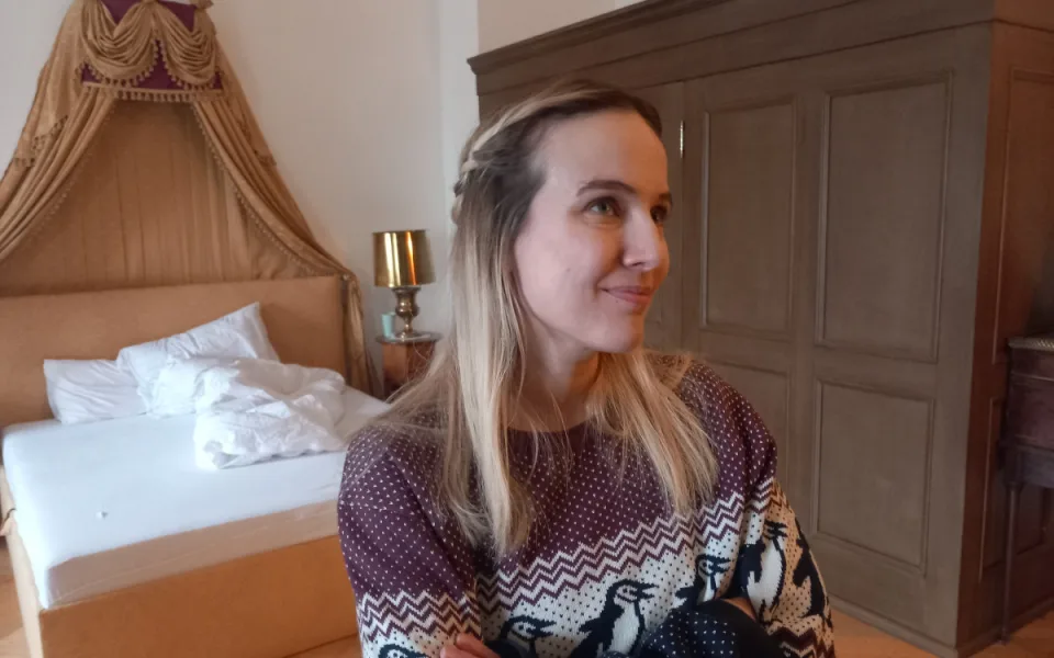 Tereza Ramba přemýšlela o lyžování v Lukách, na sjezdovku ale nebyl čas