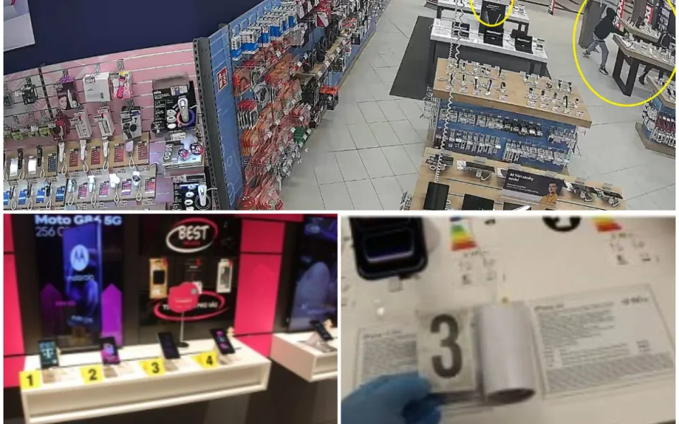 Žádní troškaři. Kriminálka zadržela tři cizince, nakradli mobily skoro za milion