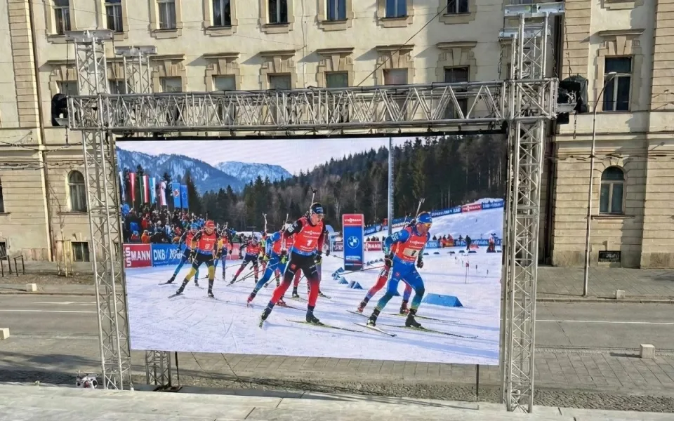 Sdílené emoce: V Jihlavě bude živý přenos olympijských her na velkoplošné obrazovce. Foto: Se svolením Horácké arény