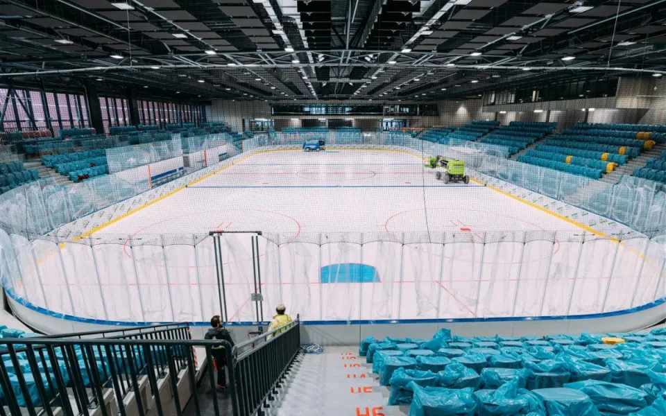 FOTO: Po Jihlavě i Třebíč. Zimní stadion je jako nový, vyšlo to na půl miliardy