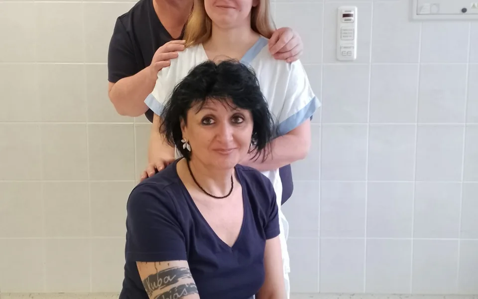 Porodní asistentka až domů z novoměstské nemocnice. Foto: Poskytla Nemocnice Nové Město na Moravě