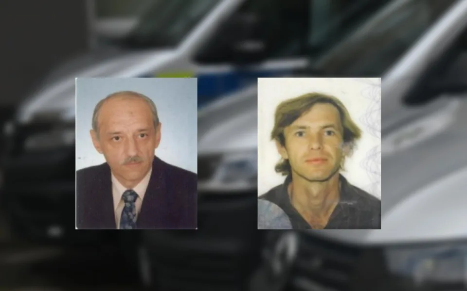 Dva nejdéle hledaní muži na Vysočině, zleva: František Kazík a Luděk Herman