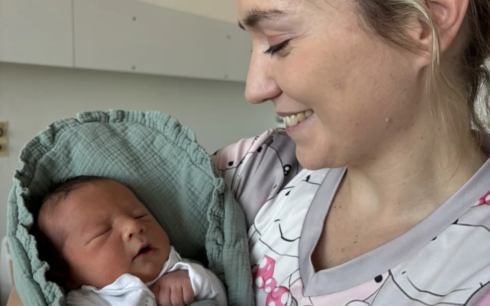 Děti i jejich matky v jihlavské porodnici mají díky fyzioterapeutce vyšší komfort. Foto: Nemocnice Jihlava