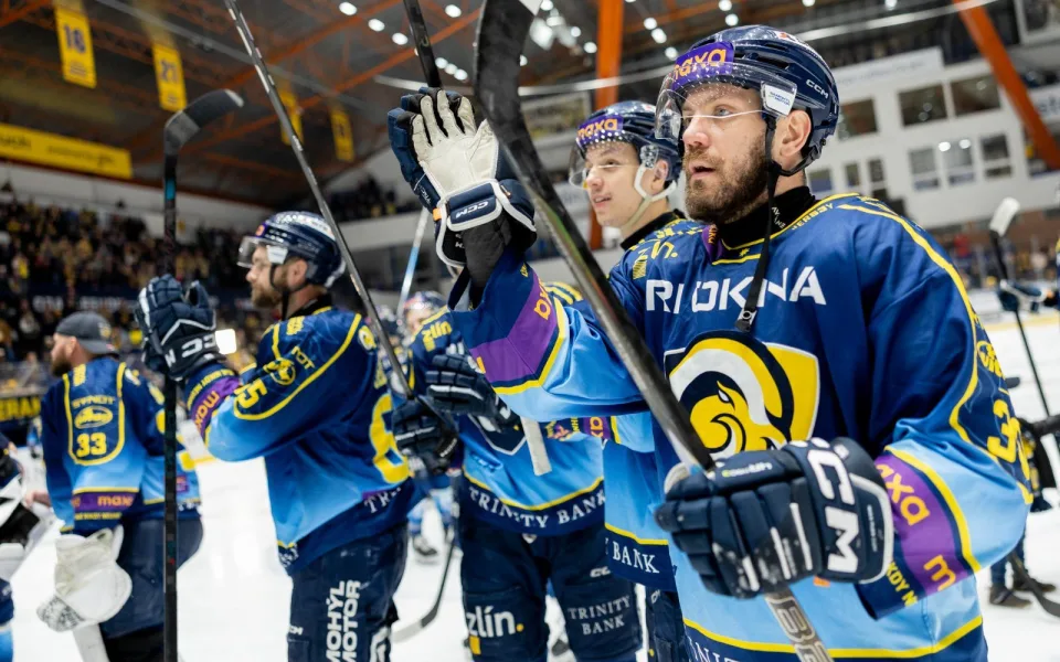 V Dukle se Rachůnek trápil. Přestoupil do Zlína, kterému pomohl ze dna na vrchol. FOTO: RI Okna Berani Zlín/Martin Sekanina