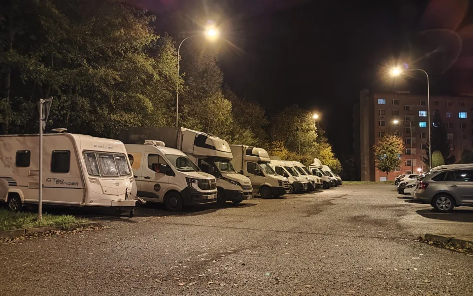 Dodávky v noci na sídlištích nechceme, hlasovali v anketě čtenáři Jihlavské Drbny. Foto: Libor Kouba