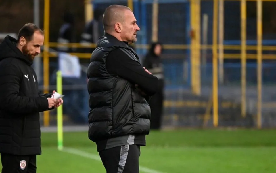 Po dnešním průšvihu jsme úplně na dně, hodnotí situaci FC Vysočina kouč Nikl. Foto: FC Vysočina Jihlava
