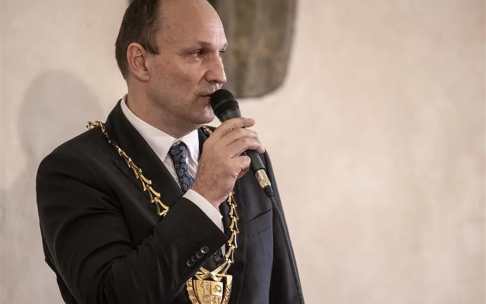 Jihlavský primátor Petr Ryška. Foto: Město Jihlava