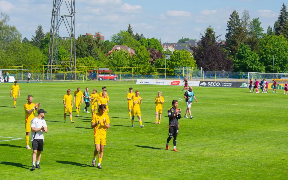 FOTO, VIDEO: Smutné vítězství. FC Vysočina porazila Ústí, může ale přesto spadnout. Foto: Michal Šalanda