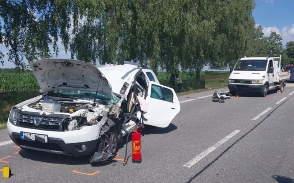 Při nehodě na frekventované silnici ne Pelhřimovsku se zranili oba řidiči