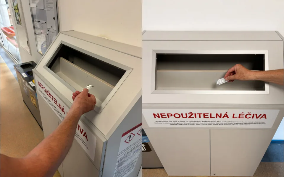 Staré léky nepatří do popelnice. Jihlavská nemocnice má na ně nový sběrný box
