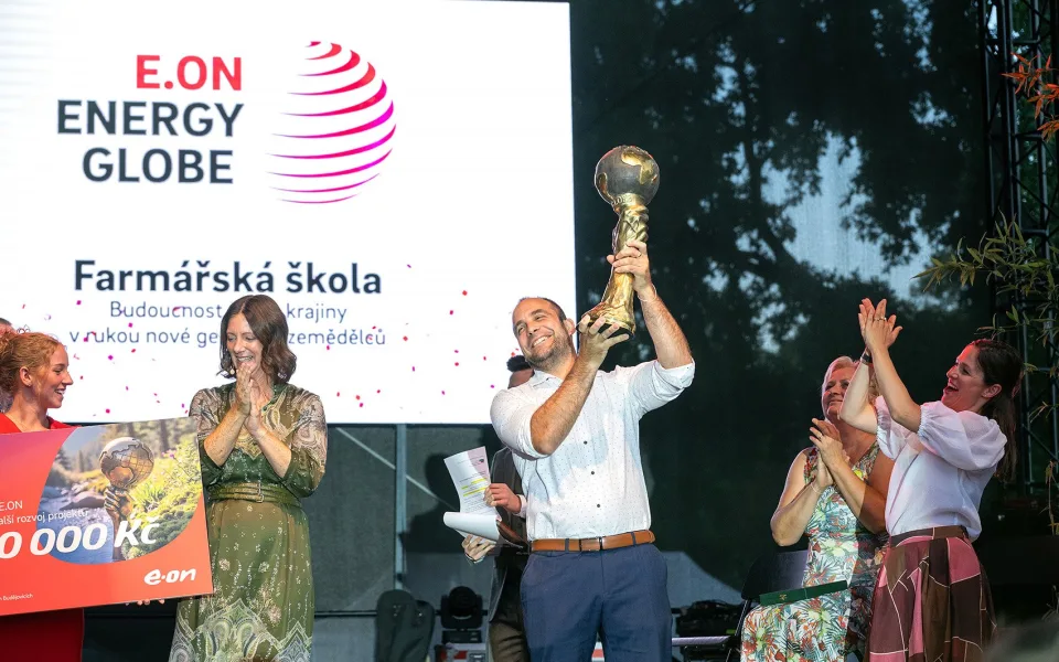 Farmářská škola uspěla mezi 289 projekty a vyhrála E.ON Energy Globe